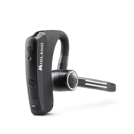 Midland C1521 Dual Bluetooth headset met PTT functie voor handsfree communicatie