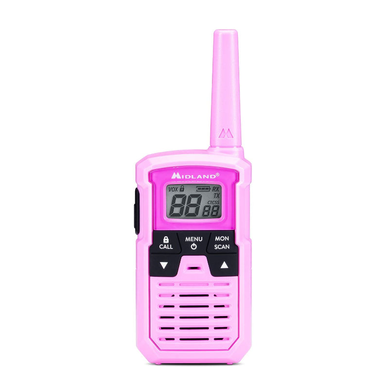 Midland PRM446 walkie talkie in de kleur roze