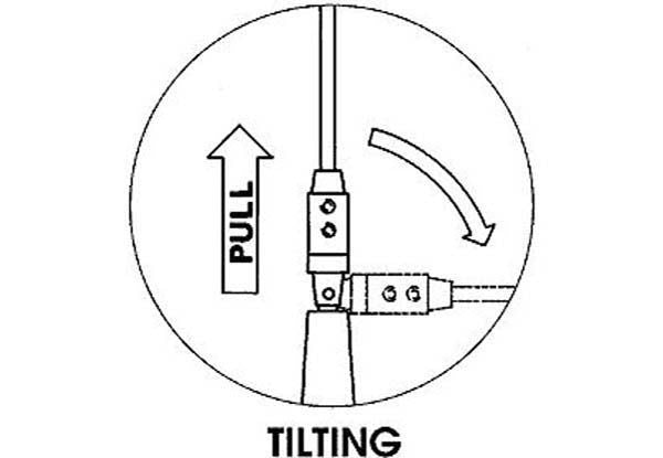 Diamond NR760R Mobiele 2m en 70cm antenne die kantelbaar is