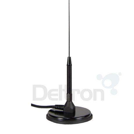 Nagoya UT-72 SMA-M mobiele UHF/VHF antenne met magneetvoet, RG58 kabel en SMA-Male connector