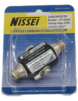 Nissei LP-230A lightning surge protection with N-Female to N-Female (SO-239) connectors