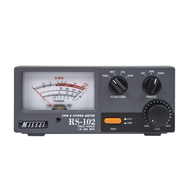 Nissei RS-102 SWR- en wattmeter met een vermogen van maximaal 200W