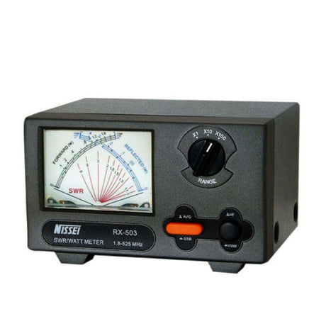 Nissei RX-503 SWR en Watt meter met UHF-Female connectoren en vermogen van max. 200W