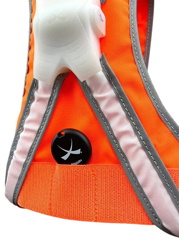 Noxgear Tracer Junior oplaadbaar veiligheidsvest met ledverlichting en reflectie voro kinderen  