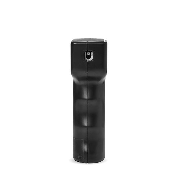 Plegium smart mini mentholspray met  rode kleurstof, UV-markering en menthol in de kleur zwart