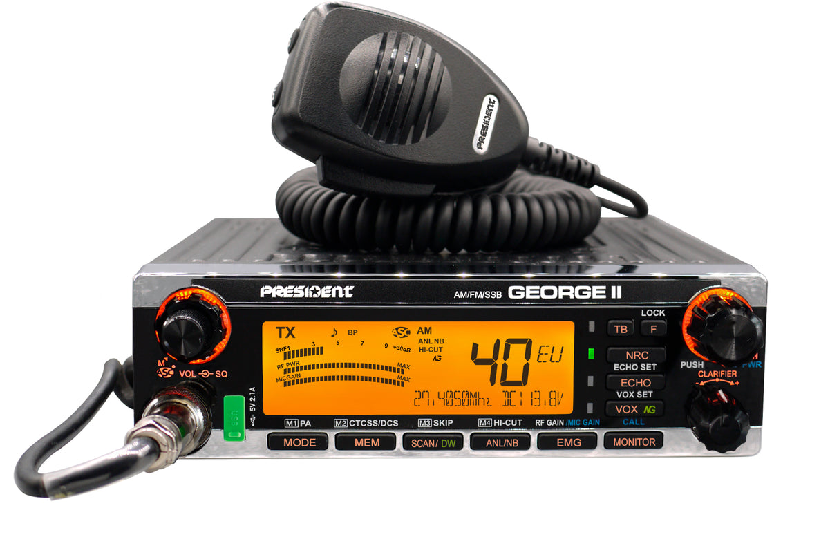 President George II AM/FM SSB Transceiver