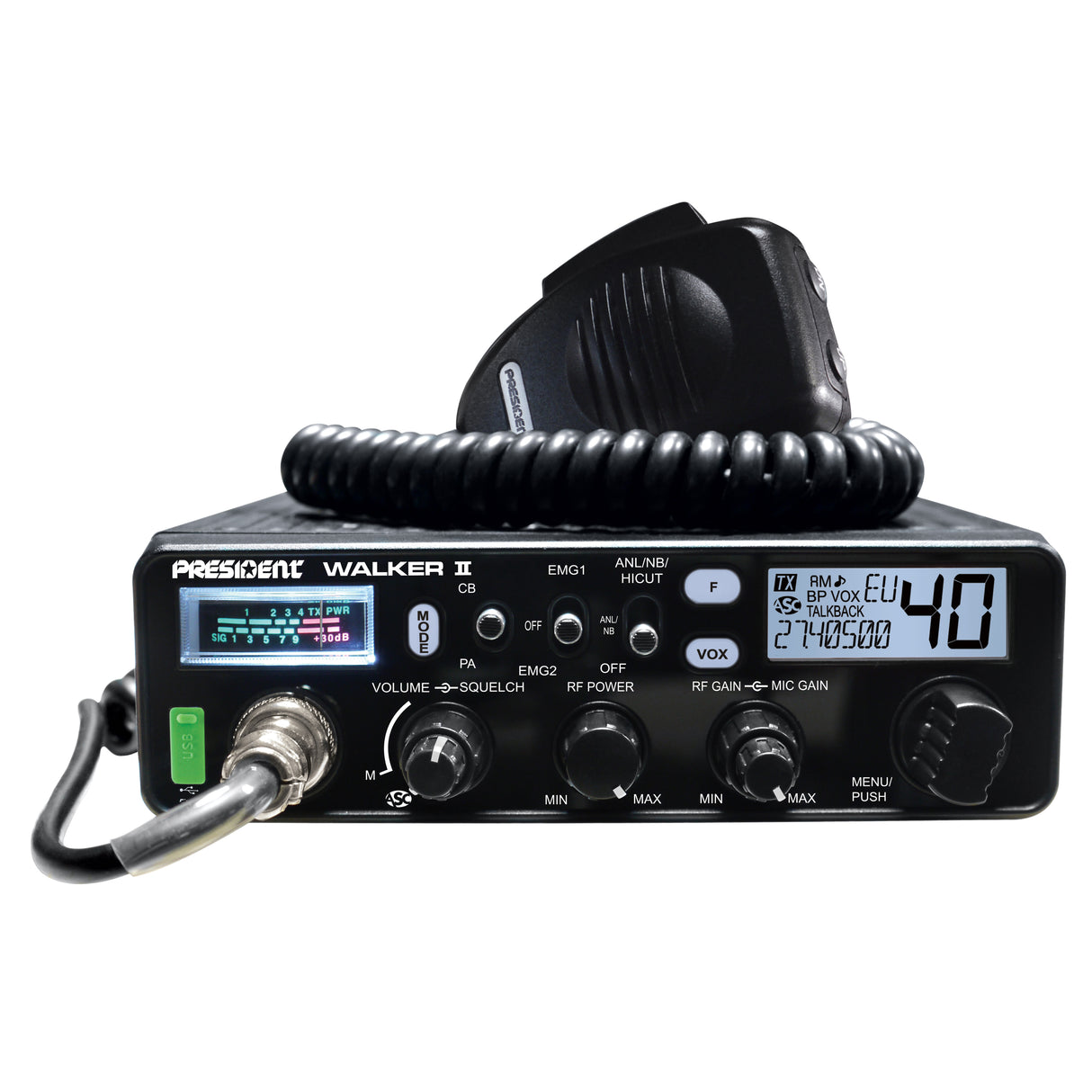 President Walker II CB Radio