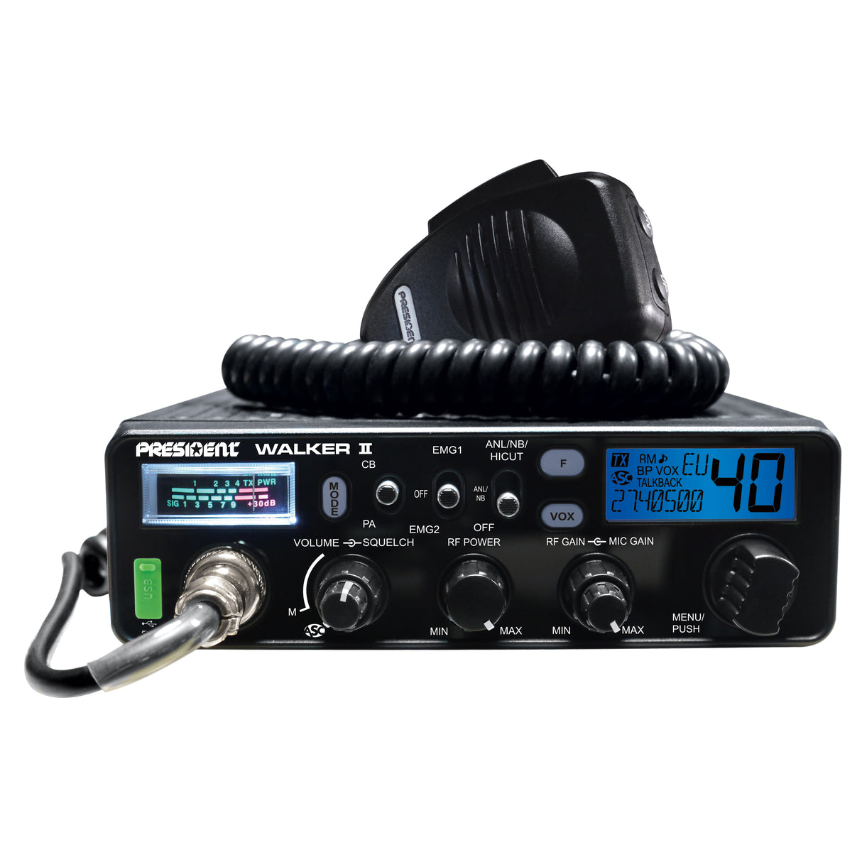 President Walker II CB Transceiver