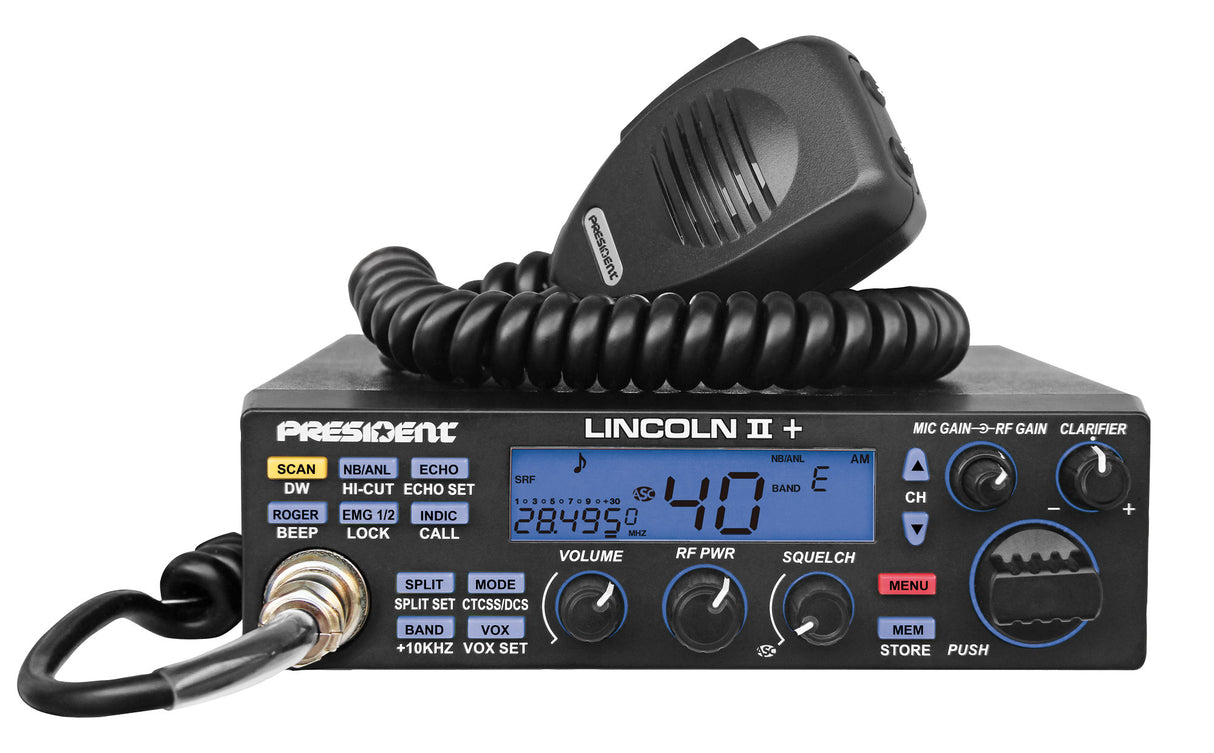 President Lincoln II 27MC Transceiver