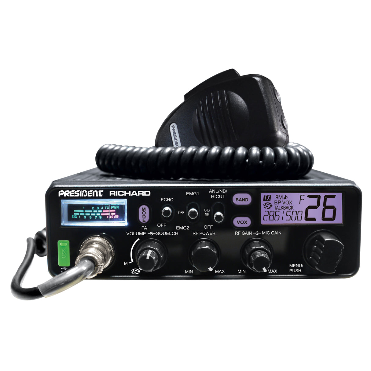 President Richard AM/FM transceiver