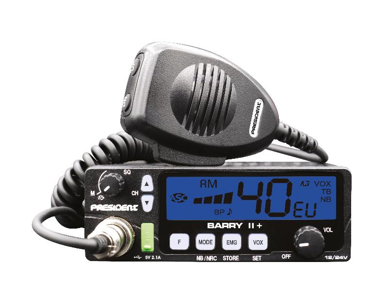 President Barry 2 + AM/FM Transceiver