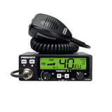 President Teddy II+ 27MC transceiver met groen display, ook instelbaar in zes andere kleuren