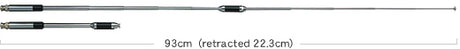 Diamond RH770 portable 2m en 70cm antenne die telescopisch uitschuifbaar is