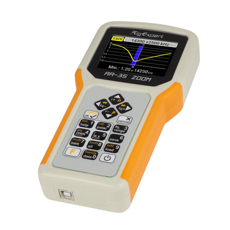 RigExpert AA-35 Zoom analyzer. Meetinstrument voor kabels en antennes