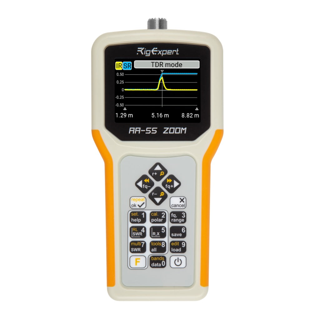 RigExpert AA-55 ZOOM antenne analyzer met Bluetooth