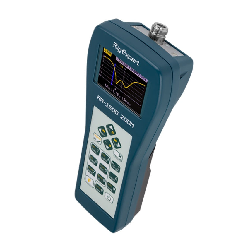 RigExpert AA-650 ZOOM analyzer met geïntegreerde TDR modus en BLE Bluetooth module