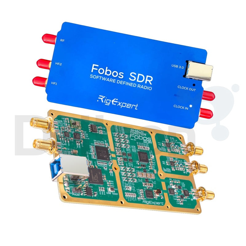 RigExpert Fobos SDR een&nbsp;geavanceerde Software-Defined Radio (SDR) ontvanger printplaat