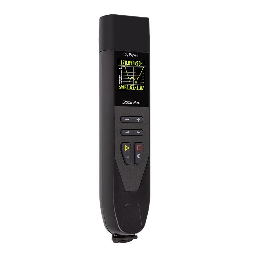 RigExpert Stick Pro antenne analyzer met frequentiebereik van 0,1 MHz tot 600 MHz