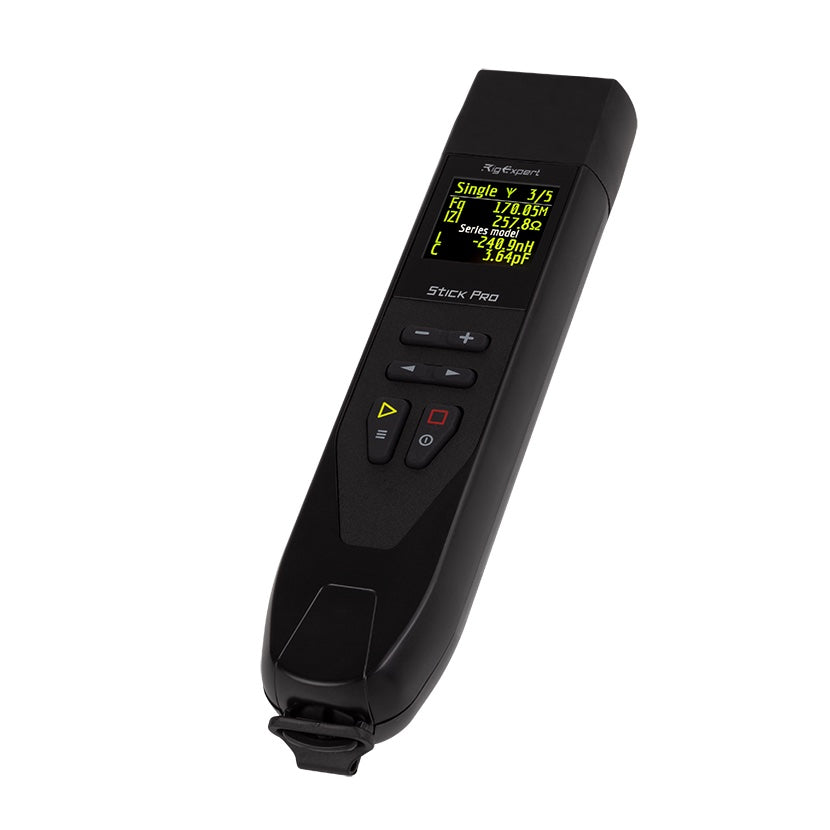 RigExpert Stick Pro draagbare antenne- en kabelanalyzer met digitaal display