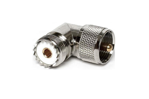  RoadPro RpM-359 haakse adapter van UHF-Male naar UHF-Female (SO-239 naar Pl-259)