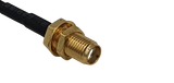 Adapterkabel met vergulde SMA-Female en 3,5 mm mono connector