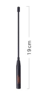 Diamond SRH-701 portable UHFVHF antenne, lengte 19cm, vermogen 10W FM