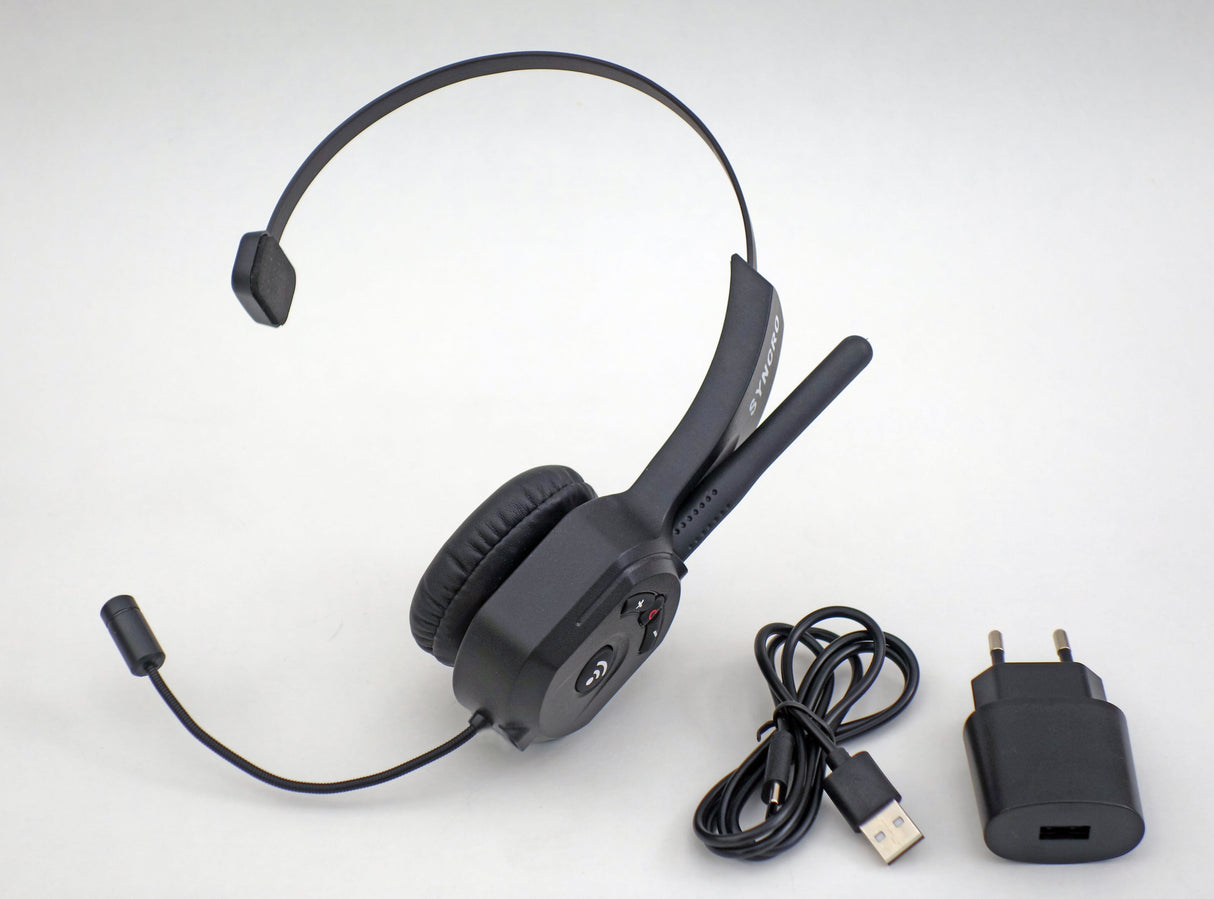 Syncro SV-10 innovatieve headset met geïntegreerde PMR446 portofoon/