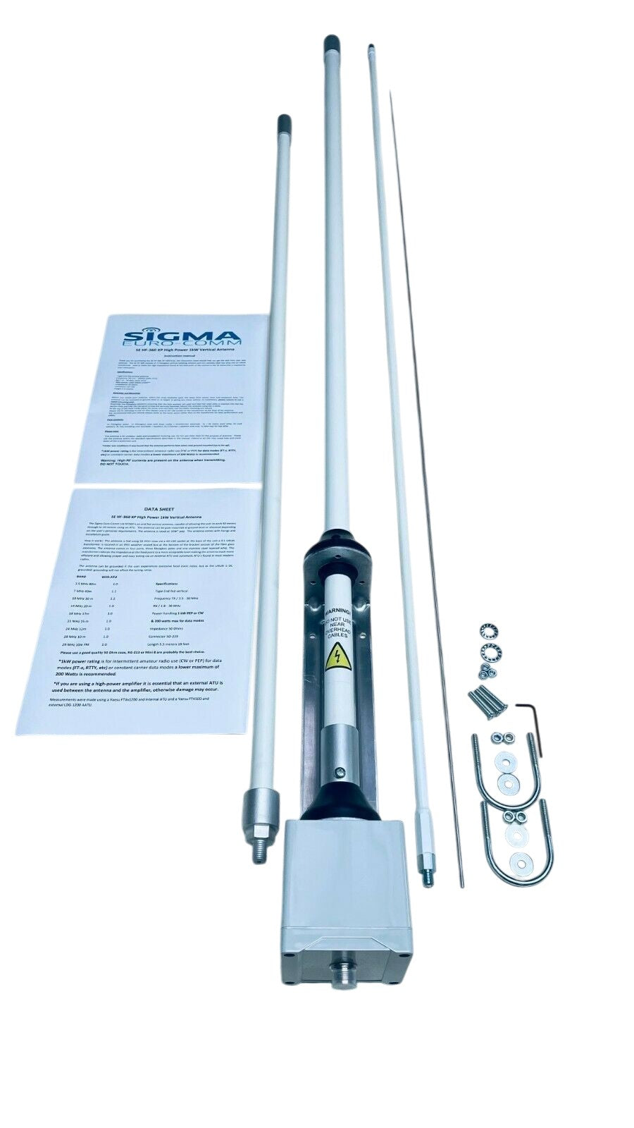 Sigma Euro-Comm HF360 XP HF antenne voor 80 tot 10 meter