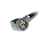 Sirio antennekabel 4 meter RG58 met gesoldeerde haakse DV-connector