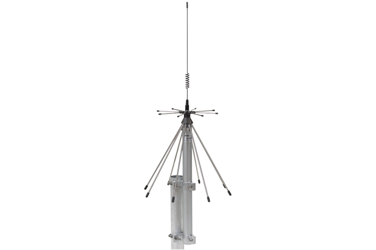 Sirio SD-3000 N basis scannerantenne 725mm met zijradialen voor montage aan een mast