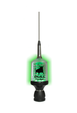 Sirio Bull Trucker 5000 mobiele 27MC antenne met groene ledlampen in de antennespoel