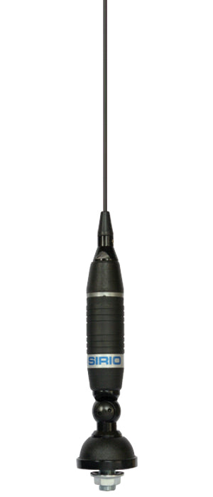 Sirio Omega 27 mobiele 27MC doorvoer antenne met DV-voet en 4 meter RG58