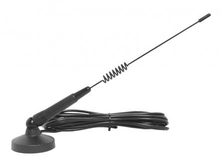 Sirio Micro 30S magneetvoet 27MC antenne, kantelbaar, inclusief RG58 coaxkabel