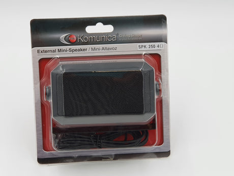 Komunica SPK250 V4 externe speaker in verpakking