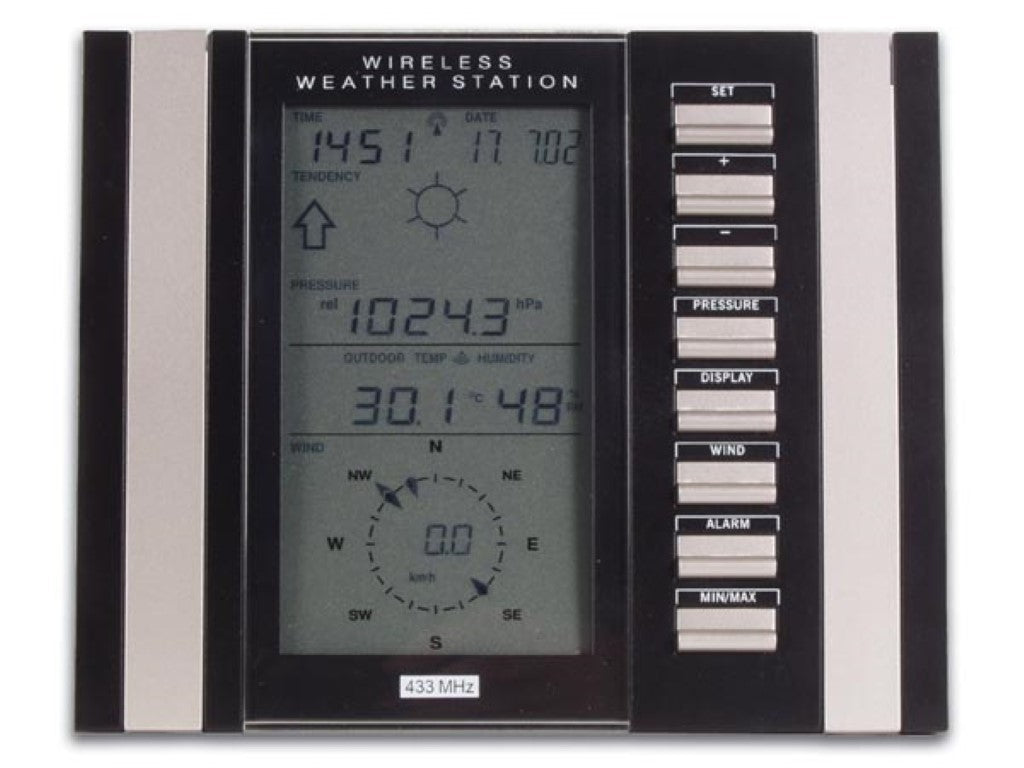 La Crosse WS-2300 display voor weerstation