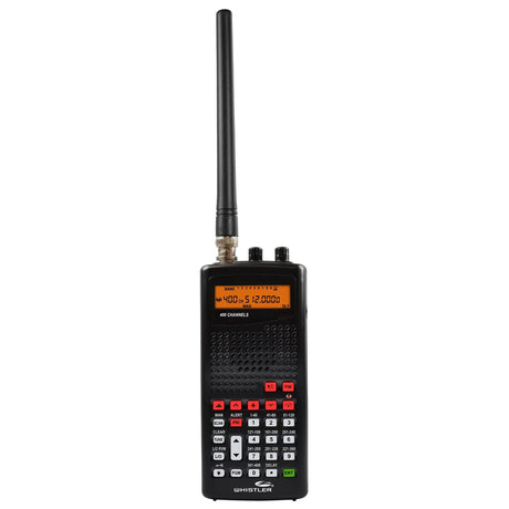 Whistler WS1010 handheld scanner voor afluisteren van airband, scheepvaart, portofoons en meer