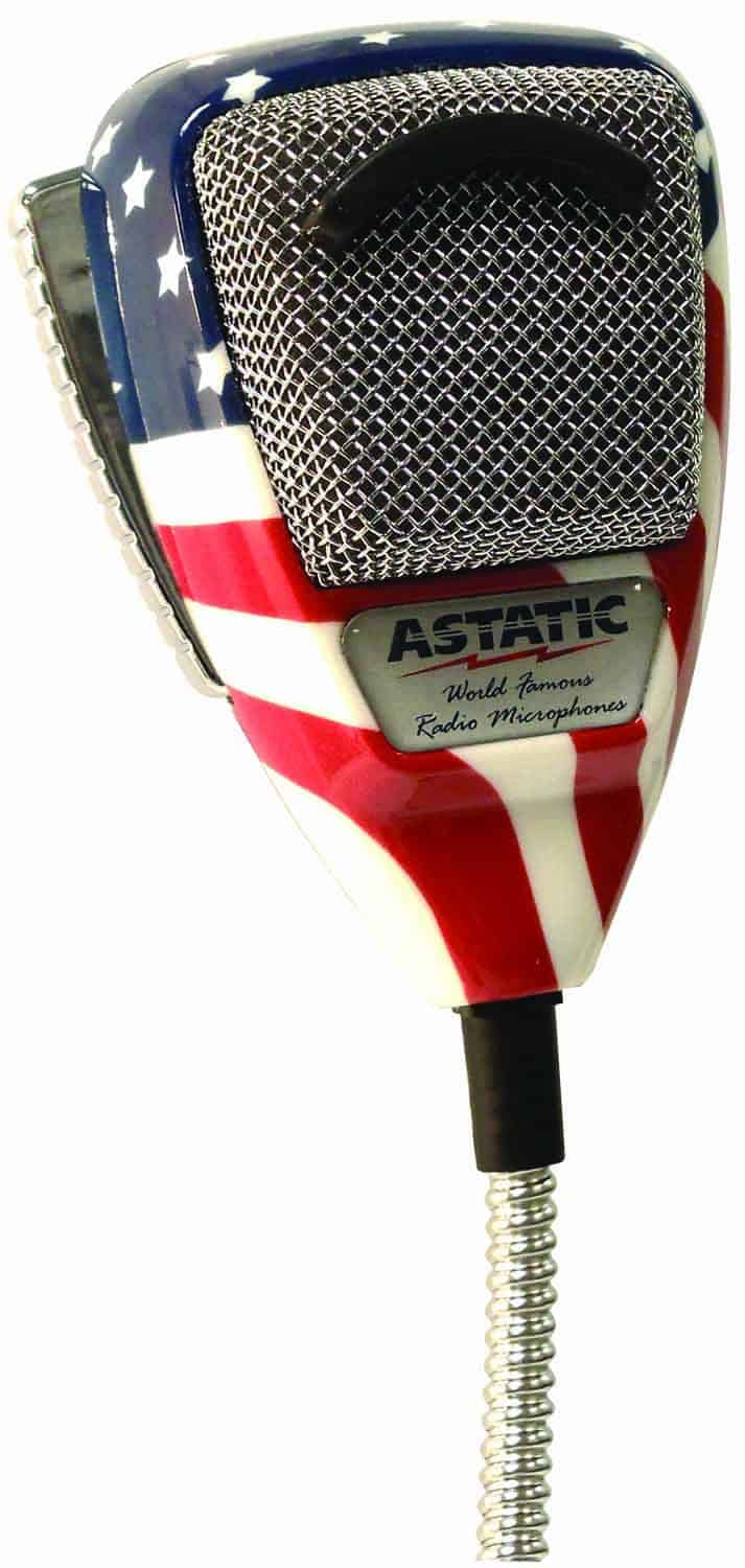 Astatic 636L Amerikaanse vlag microfoon